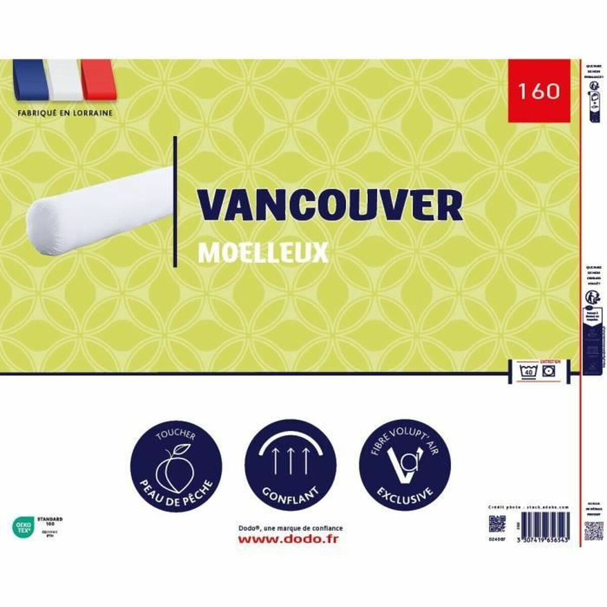 Jastuk DODO Vancouver Bijela 160 cm